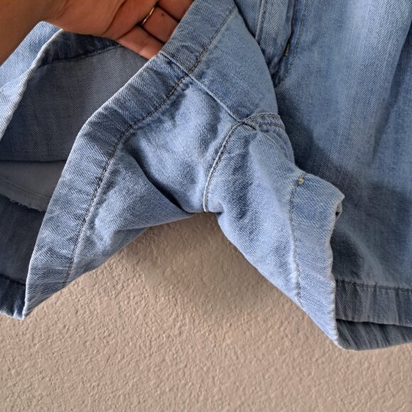 🩵Women's Light Blue Denim Shorts from Levi's Denizen Size Waist 29" - Picture 4 of 9